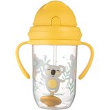 Canpol Exotic Animals Cup With Straw šalica sa slamkom Yellow 270 ml | shoptok.hr