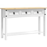  Konačna Stolić Bijelo 114 x 34 5 x 73 cm Čvrsto borovo drvo | shoptok.hr