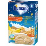 Humana mlečna kašica za laku noć sa celim zrnom žitarica i bananom 6+ 200g Cene