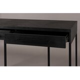 Dutchbone Črna stranska mizica 45x120 cm Class – | Shoptok.si