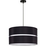  Duolla - visilica na lanku DUO 1xE27/15W/230V prečnik 40 cm crna/bela | Eponuda.com