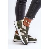 Boto Women's Sneakers Made of Faux Leather Green Caimans | Shoptok.si