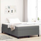  Krevet Svjetlosiva 120x190 cm Čordska Tkanina | shoptok.hr