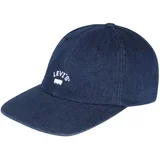 Kapa 'LAZY GIRL' moder denim / bela