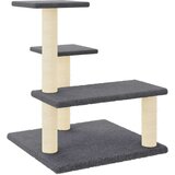  Penjalica za mačke sa stupovima za grebanje tamnosiva 61 cm | shoptok.hr