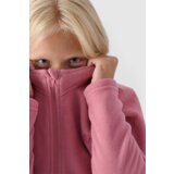 4f Girls Fleece With Collar Slim Pink 4FJWMM00TFL | shoptok.hr