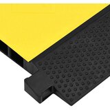 vidaXL Rampa za zaštitu kabela s 2 kanala 100 cm gumena | shoptok.hr