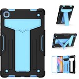 NIKCORP Ovitek za Samsung Galaxy Tab A7 10.4, oklepen ovitek s stojalom, robustna zaščita iz silikona in plastike, modre barve, (5000139081) | Shoptok.si