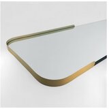 Hanah home ogledalo smooth-gold
