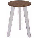  Gornji dio stola Smeđi hrast Ø 30 x 1,5 cm Konstruirano drvo | Eponuda.com