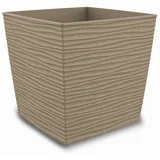 pvc tegla aurora cube 35x35x34,6cm mocca