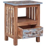 Maison Chic Nočna omarica - Nočna miza 41x30x50 cm trden mahagonij, (21690158) | Shoptok.si