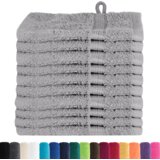 vidaXL Oknice 10 pcs Siva 15 x 21 cm Bombaž | Shoptok.si