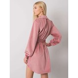 Italy Moda Dress-DHJ-SK-10333.12P-Dark Pink | shoptok.hr
