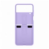 Samsung galaxy z FLIP4 silicon with ring purple | Shoptok.si