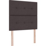 Box Spring Krevet s Madracem Tamno Smeđi 100x200 cm Tkanina | shoptok.hr