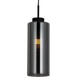 QAZQA Smart hanglamp zwart met smoke glas incl. Wifi ST64 - Laura Cene