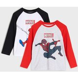 Sinsay Paket od 2 majica s dugim rukavima Spider-Man | shoptok.hr