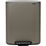 Brabantia Siva željezna kanta za smeće s pedalom 60 l Bo – Cijene