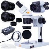 Rosfix Ganymede S MSGS-B-PS1 Microscope Binocular Glava – Optika Visoke Kakovosti, Zoom 20/40x, Nastavljiva Svetloba 56xLED, (5000212303) Cene