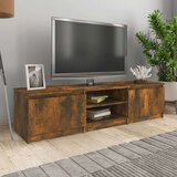 TV ormarić dimljeni hrast 140 x 40 x 35 5 cm konstruirano drvo | shoptok.hr