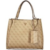 Guess Jeans Lorella Logo ženska torba 32x27x8 cm bež | shoptok.hr