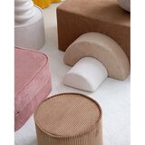 Wigiwama Rjav otroški tabure iz rebrastega žameta – | Shoptok.si