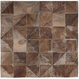  Zidne panele 11 kom. Bjeljen 30 x 30 x 1,7 cm Čvrsto teak drvo | shoptok.hr