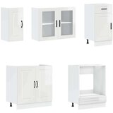  8-dijelni set kuhinjskih ormarića Kalmar konstruiranog drva | shoptok.hr