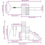 Vanjski Zunanje igralo impregnirana borovina, (20795320) | Shoptok.si