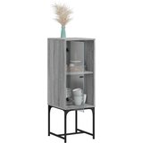  Bočni ormarić sa staklenim vratima boja hrasta 35 x 37 x 100 cm | shoptok.hr