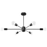 Sollux Lighting Lestenec LANGO 6 črn, (21348267) Cene