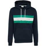 s.Oliver Sweater majica mornarsko plava / zelena / bijela