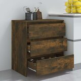vidaXL Komoda boja dimljenog hrasta 70 x 41 x 75 cm od iverice | shoptok.hr