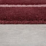 Flair Rugs Bordo ručno rađen vunen tepih 120x180 cm Split Ombre Shaped – | shoptok.hr