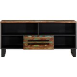 Maison Chic TV omarica - TV stojalo - Televizijska omarica 100x34x46 cm trden akacijev les, (21701446) | Shoptok.si