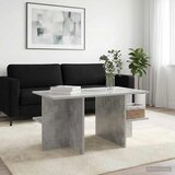  Kava Stol Betonska siva 87 x 50 x 45 cm Konstrukcijsko drvo | shoptok.hr