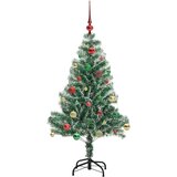 vidaXL Umjetno božično drevo s snežno obloženimi vejicami in LED lučko | Shoptok.si