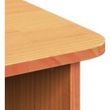  Klubska miza Voščeno rjava 100 x 69 x 35.5 cm Trdna borovina, (5000073386) | Shoptok.si
