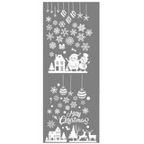  Ca1454 božićni set naljepnica 50 x 35 cm 2 kom. | shoptok.hr