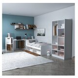 Hanah home dečija soba newra white light walnut | ePonuda.com