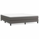 The Living Store Posteljni okvir siv 180x200 cm umetno usnje - Box Spring Posteljni Okvir, (21521435) | Shoptok.si