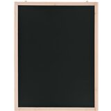 vidaXL Stenska črna tabla iz cedrovine 60x80 cm Cene