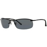 Ray-ban RB3183 002/81 Polarized ONE SIZE (63) Črna/Siva Cene