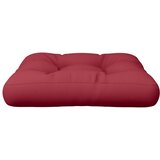 Jastuk za palete crvena boja vina 50 x 50 x 12 cm od tkanine | Eponuda.com