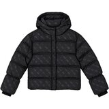 Guess Puhovke PADDED HOODED LS JACKET W/ZIP Črna Cene