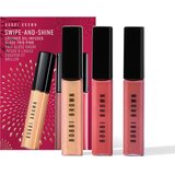 Bobbi Brown Holiday Swipe-and-Shine Crushed Oil-Infused Gloss Trio set hidratantnih sjajila za usne | shoptok.hr