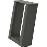  Noge za klubsko mizico v obliki črke U 2 kosa antracit 30 x (30-31) cm jeklo, (22123948) | Shoptok.si