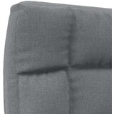  Zložljiv talni stol svetlo sivo blago | Shoptok.si