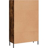  Visoka komoda boja hrasta 69,5 x 31 x 115 cm konstruirano drvo | shoptok.hr